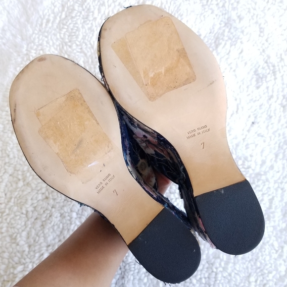 🍒NWOB🍒 MADE IN ITALY BUTTER SHOES DENIM PLATFORMS - Picture 12 of 12